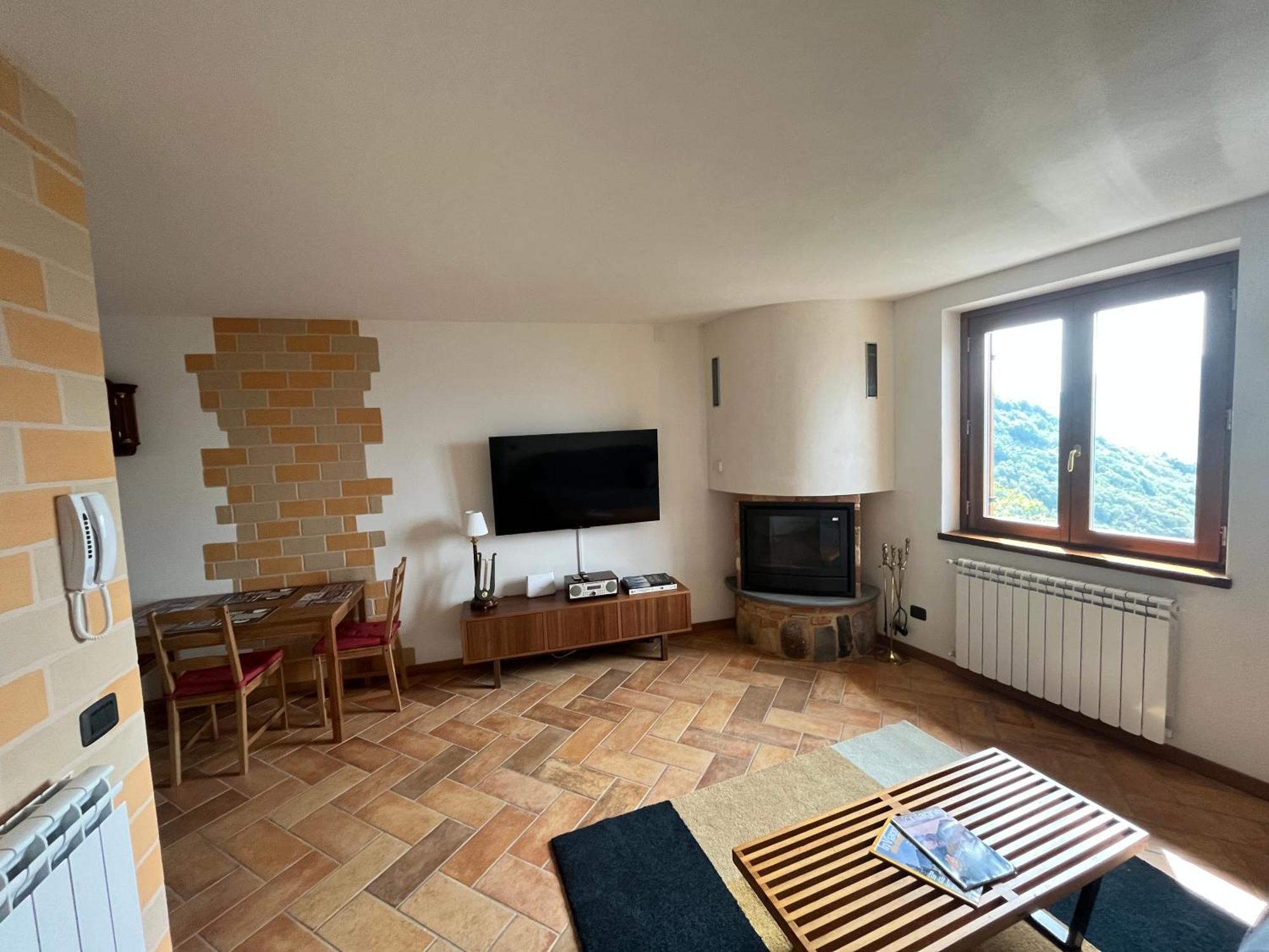 Casa Con Vista Leilighet Costa di Serina Eksteriør bilde