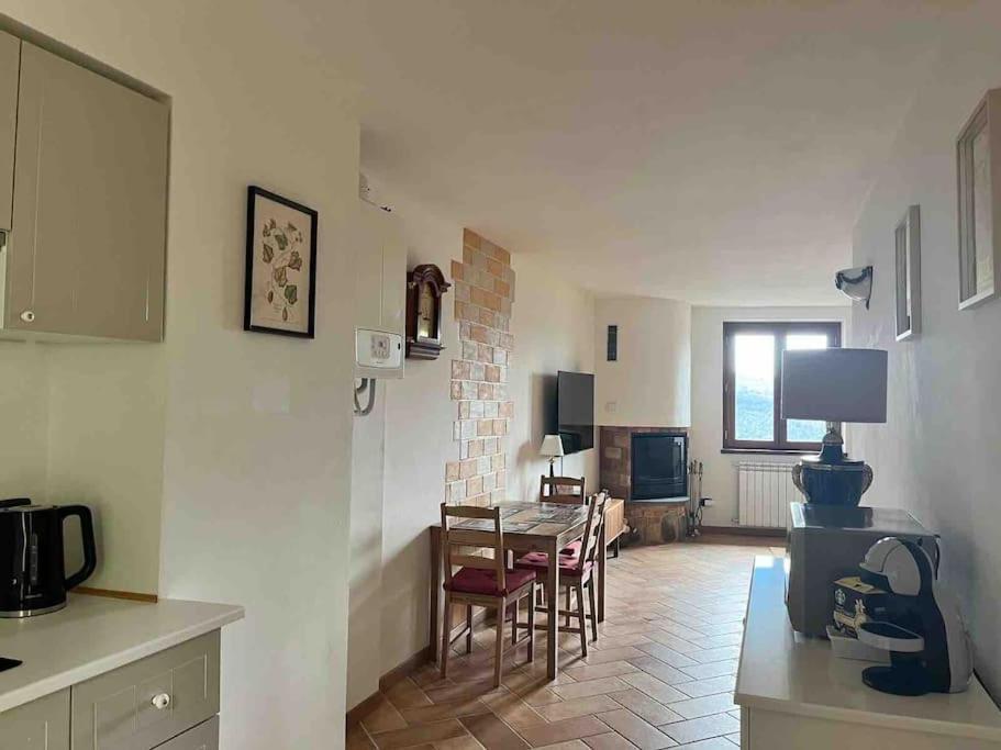 Casa Con Vista Leilighet Costa di Serina Eksteriør bilde