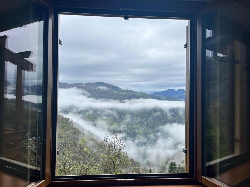Casa Con Vista Leilighet Costa di Serina Eksteriør bilde